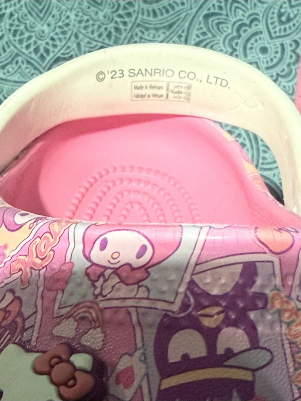 Sanrio Hello Kitty & Friends Pink Kids' Crocs with Jibbitz